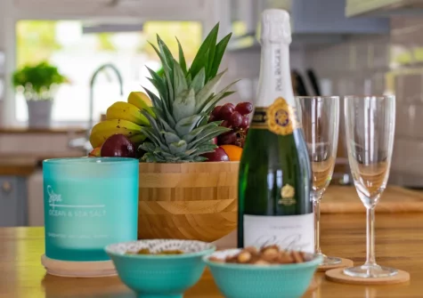 The kitchen at Pooh Corner, Praa Sands