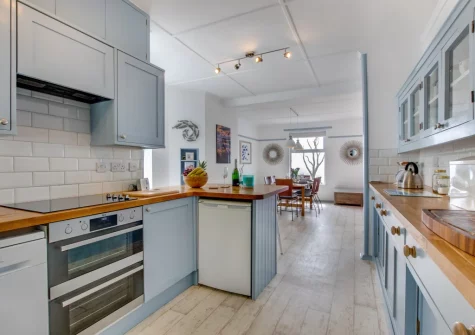 The kitchen at Pooh Corner, Praa Sands