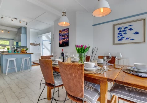 The dining area at Pooh Corner, Praa Sands