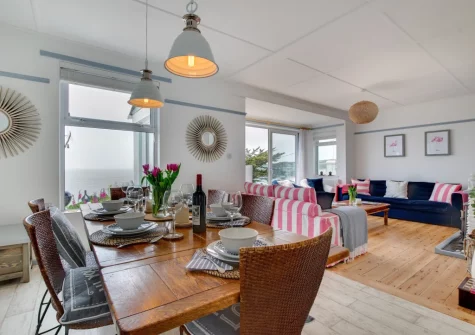The dining area at Pooh Corner, Praa Sands