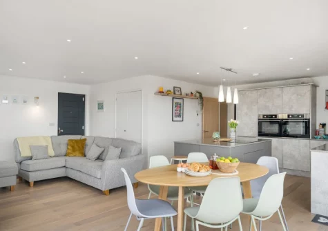 The living, dining area & kitchen at Poppyfields at Tremorvu Lodges, Ashton