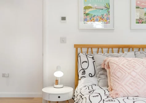 Bedroom #1 at Poppyfields at Tremorvu Lodges, Ashton