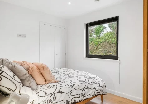 Bedroom #1 at Poppyfields at Tremorvu Lodges, Ashton