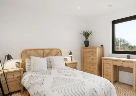 Bedroom #2 at Poppyfields at Tremorvu Lodges, Ashton