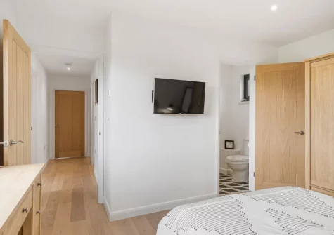 Bedroom #2 at Poppyfields at Tremorvu Lodges, Ashton