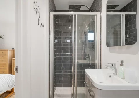 Bedroom #2 en-suite shower room at Poppyfields, Ashton