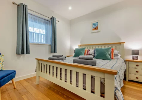 Bedroom #1 at Porth Apartment, Newquay
