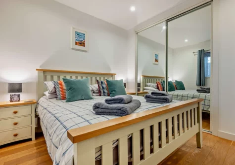 Bedroom #1 at Porth Apartment, Newquay