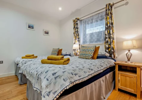 Bedroom #2 at Porth Apartment, Newquay