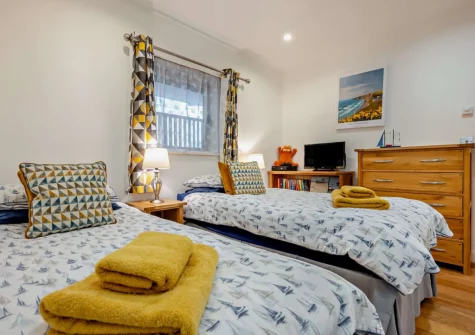 Bedroom #2 at Porth Apartment, Newquay