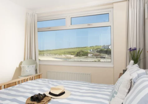 Bedroom #1 at Porth Beach House at Mermaid Court, Newquay