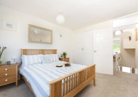 Bedroom #1 at Porth Beach House at Mermaid Court, Newquay