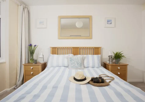 Bedroom #1 at Porth Beach House at Mermaid Court, Newquay