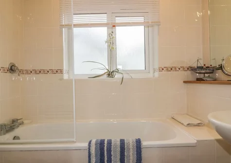 Bedroom #2 en-suite at Porth View, Newquay