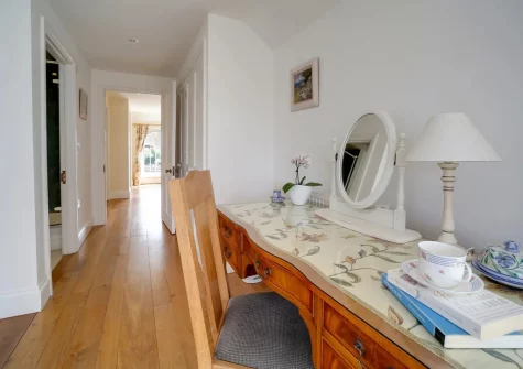Bedroom #1 at Porthcothan House, Porthcothan