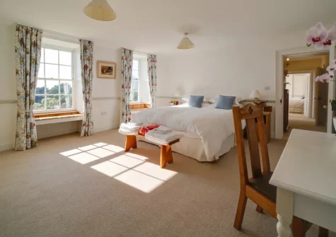 Bedroom #2 at Porthcothan House, Porthcothan