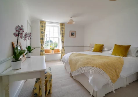 Bedroom #4 at Porthcothan House, Porthcothan