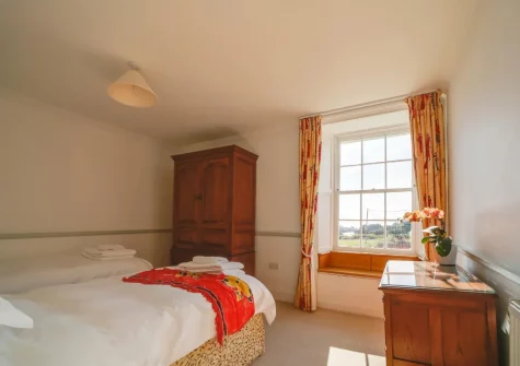 Bedroom #6 at Porthcothan House, Porthcothan