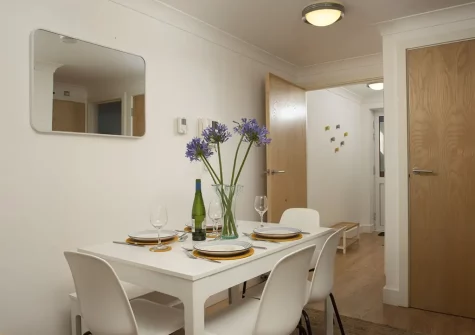 The dining area at Porthminster Skies, St Ives
