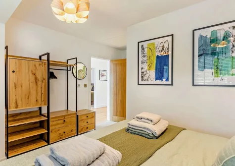 Bedroom #2 at Portside, Polruan