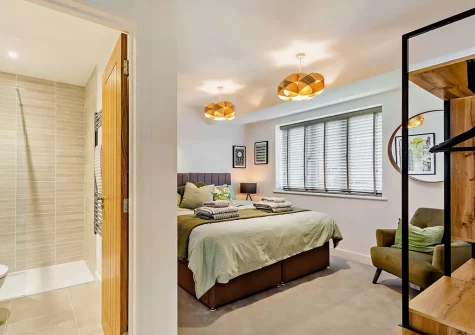 Bedroom #2 at Portside, Polruan