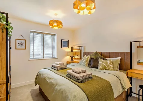 Bedroom #3 at Portside, Polruan