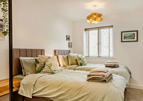 Bedroom #4 at Portside, Polruan