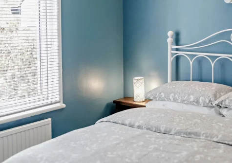 Bedroom #1 at Primrose Cottage at Greatrock Farm, Hennock