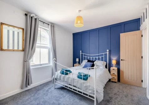 Bedroom #1 at Primrose Cottage, Teignmouth