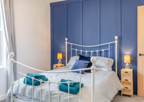 Bedroom #1 at Primrose Cottage, Teignmouth