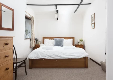 Bedroom #1 at Primrose Cottage, Treyarnon