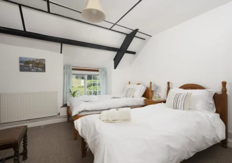 Bedroom #4 at Primrose Cottage, Treyarnon