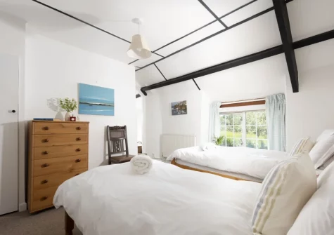 Bedroom #4 at Primrose Cottage, Treyarnon