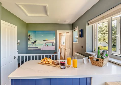 The kitchen at Priory Stables, Croyde