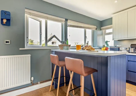 The kitchen at Priory Stables, Croyde