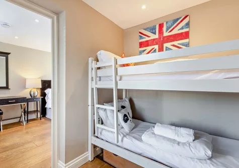 Bedroom #1 at Priory Stables, Croyde