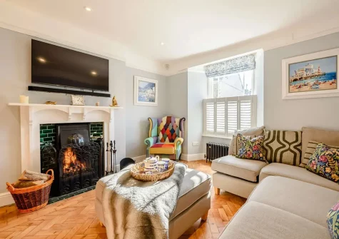 The snug at Prospect House, Appledore