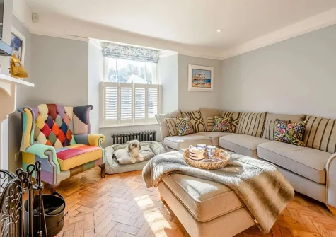 The snug at Prospect House, Appledore