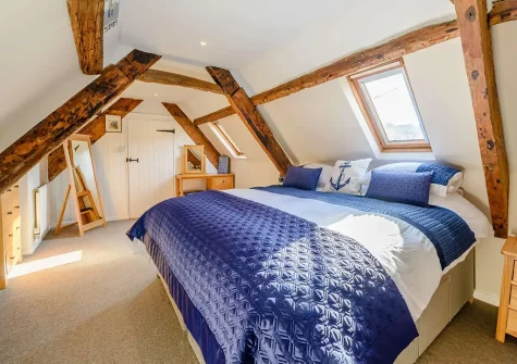 Bedroom #1 at Prospect House, Appledore