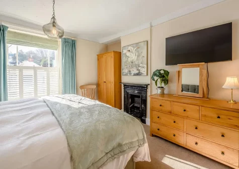 Bedroom #3 at Prospect House, Appledore