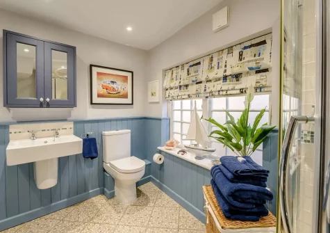 The bathroom at Prospect House, Appledore