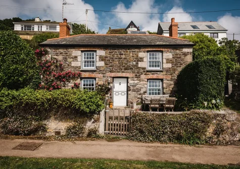 Outside Prospect House, Coverack