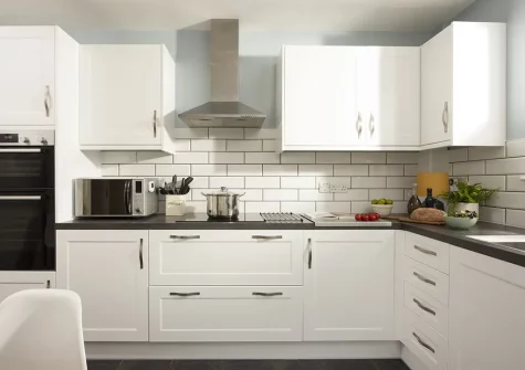 The kitchen at Puffin Way, Lelant