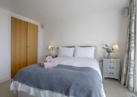 Bedroom #1 at Puffins at Ocean Blue, Treyarnon