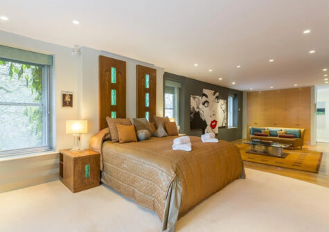 Bedroom #1 at Puggiestone House, Chagford