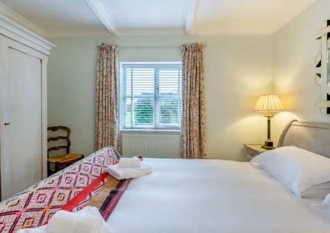 Bedroom #1 at Pyworthy Cottage, North Tamerton