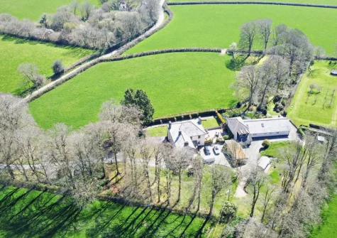 Pyworthy Cottage is one of four holiday homes, each enjoying its privacy
