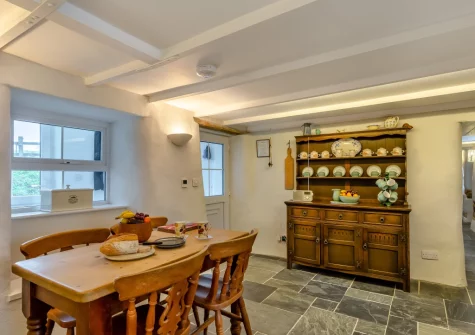 The kitchen at Quarry Cottage, Veryan