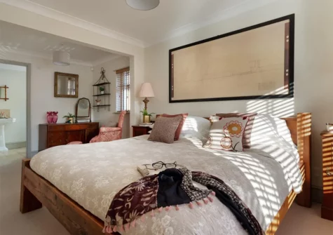 Bedroom #1 at Quay House, Topsham