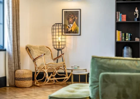 The living area at Quay Loft, Bideford